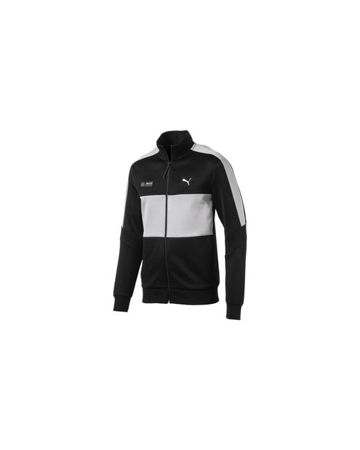 PUMA Black Mercedes Mapm T7 Track Jacket 577811 01" for men