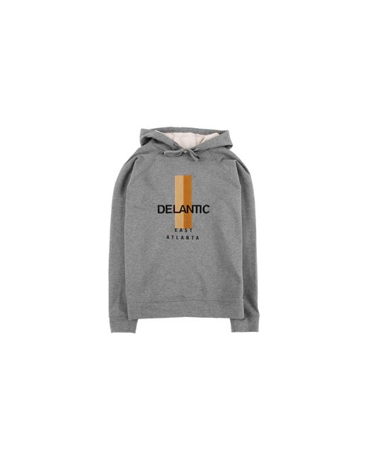 Delantic Black Ea Fleece Hoodie "East Atlanta Runway Hoodie" Dela003" for men