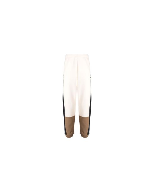 Lacoste Black Regular Fit Colorblock Jogger Pants Xh1300 Ri2" for men