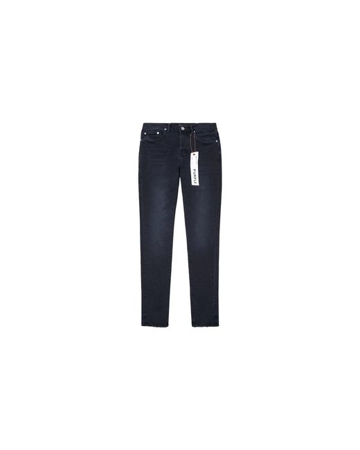 Purple Brand Black Overdye Slim Denim P001 Odwb423" for men