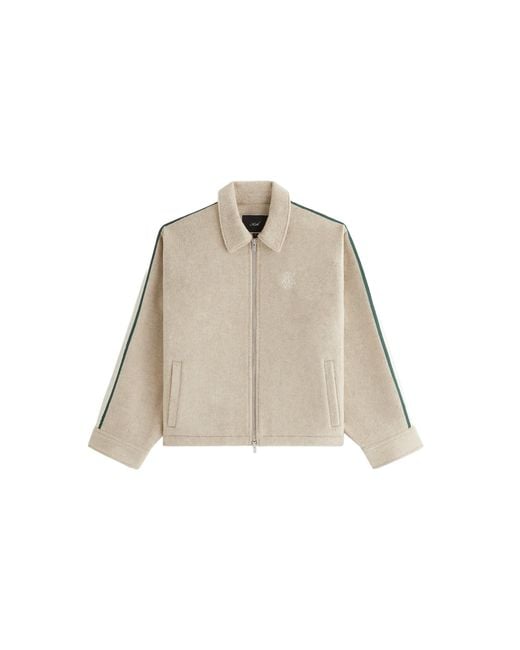 Kith Black Corwin Wool Coach Zip Jacket Khw030669 102"
