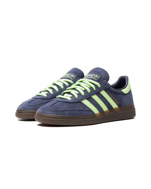 Adidas Blue Handball Spezial "green Spark" Shoes for men