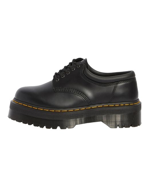 Dr. Martens Black 8053 Leather Platform Casual Shoes 24690001"