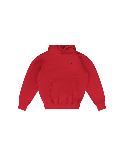 Aimé Leon Dore Red Crest Pullover Hoodie Ald Mhds 0006" for men