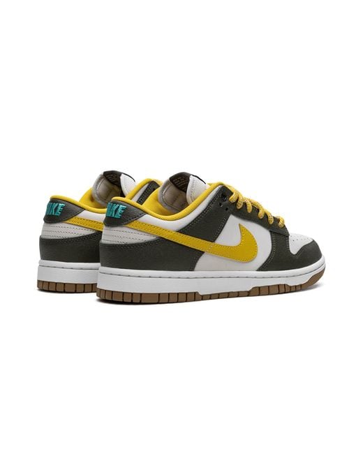 Nike Black Dunk Low "Cargo Khaki Vivid Sulfur" Fv3629 371" for men