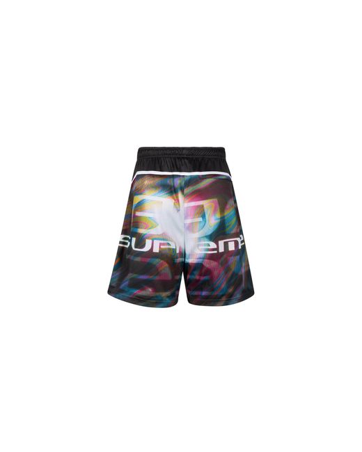 Supreme Black Feedback Soccer Short Su100013"