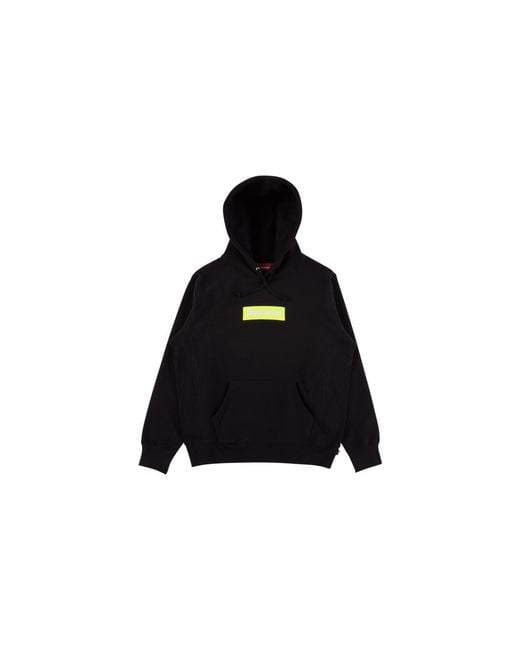 Supreme Black Box Logo Hooded Sweatshirt "Fw17" Su3117"