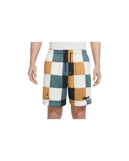 Nike Black Flight Heritage Shorts Style "Mineral/Slate" Dq8347 384" for men