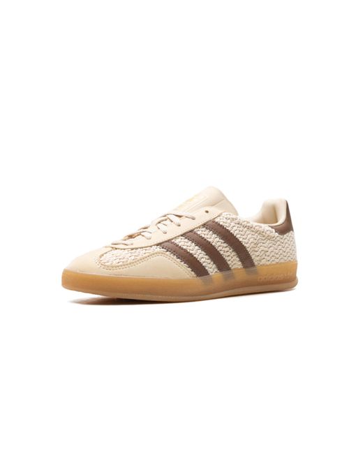Adidas Black Gazelle Indoor "Cream/ Knit" Js1418"