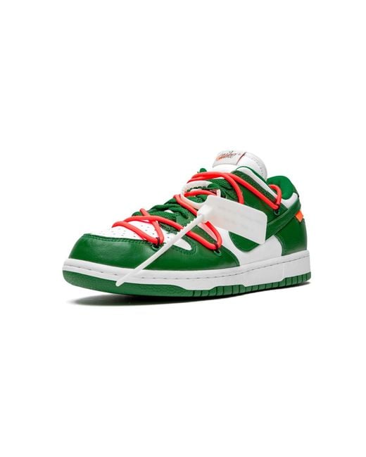 NIKE X OFF-WHITE Green Dunk Low "Off