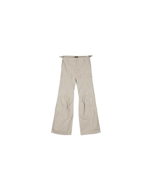Balenciaga Black Flared Cargo Pants Vp06 768810 Tkp27 9509" for men
