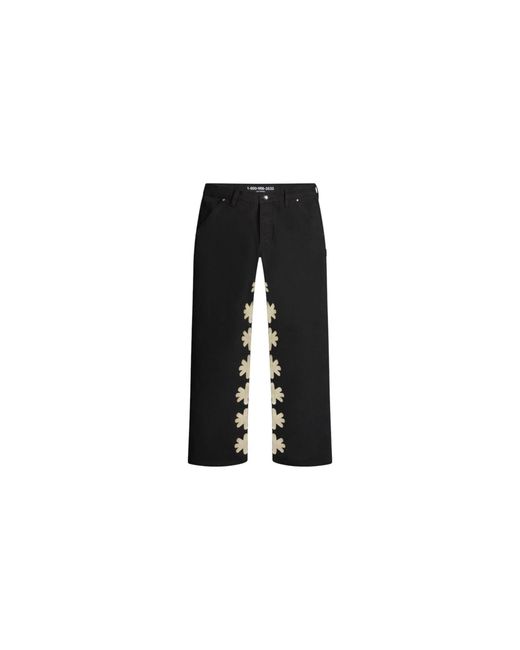 LOSTSHDWS Black Carpenter Pants Bone" 10062664" for men