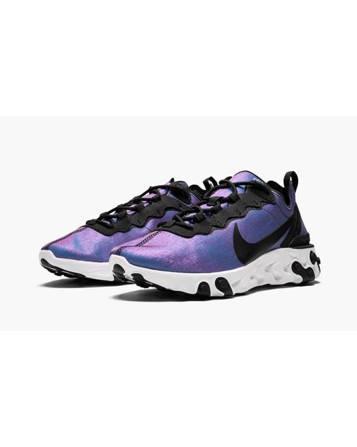 Nike Purple React Element 55 Prm Su19 "sunset" Shoes