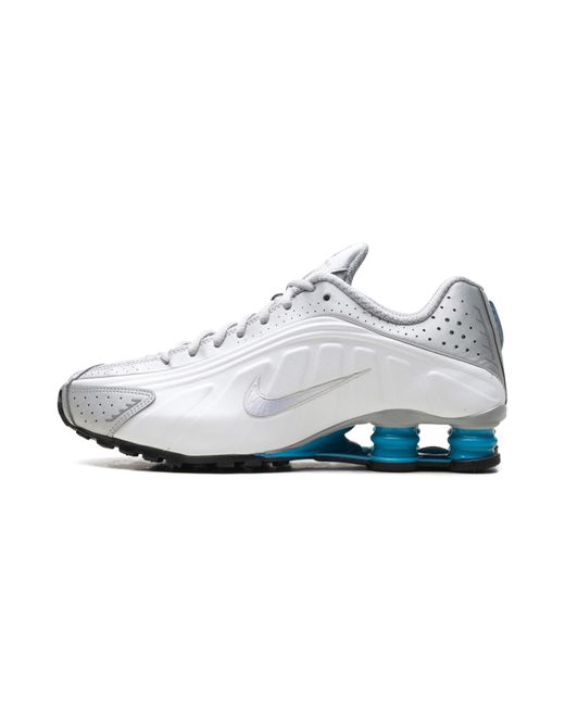 Nike Black Shox R4 "Metallic Lagoon" Hq1988 005" for men