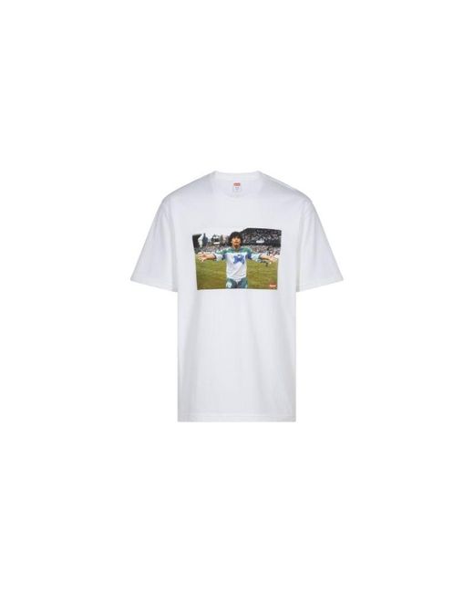 Supreme Black Maradona T-shirt "ss24"