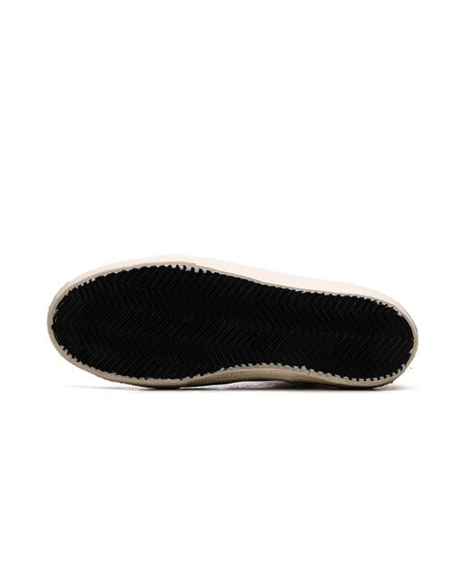 Golden Goose Deluxe Brand Black Slide Lab Leather With Star And Flash for men