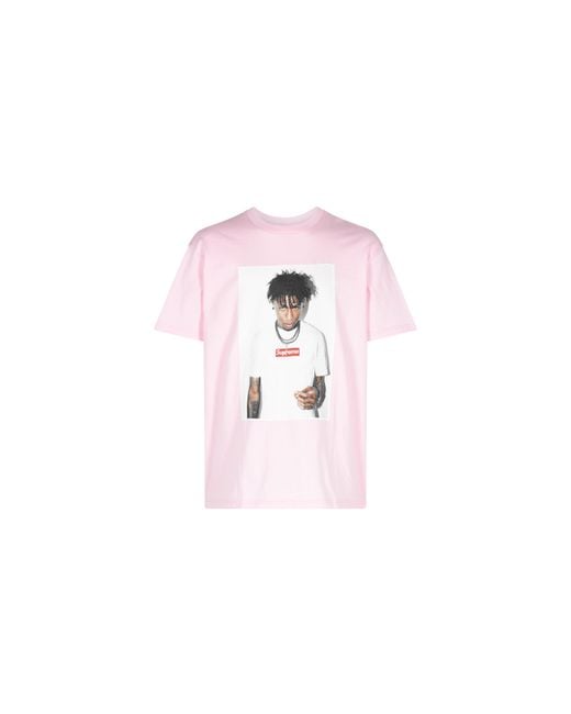 Supreme Black Nba Youngboy T-Shirt "Fw23" Su252"