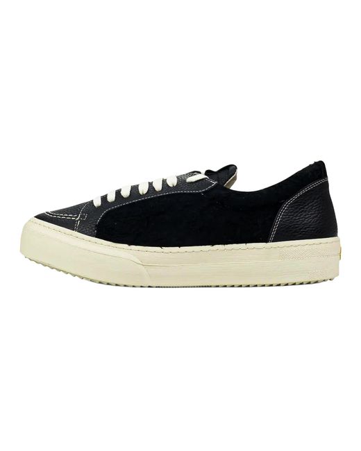 Rhude Black V1 Low Rhdmsnk 0071" for men