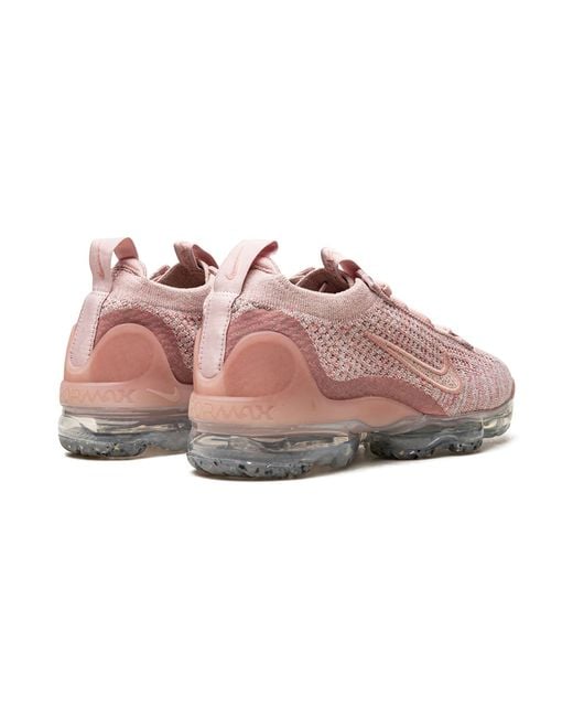 Nike Black Air Vapormax 2021 Flyknit "pink Oxford" Shoes