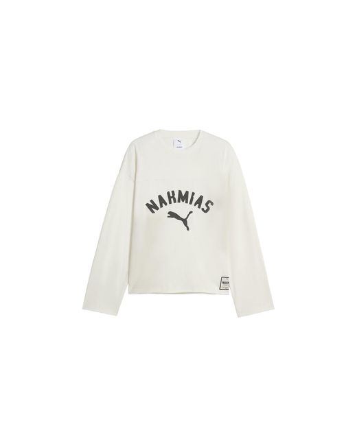 PUMA Black Nahmias Long-Sleeve T-Shirt "Warm" 636776 57" for men
