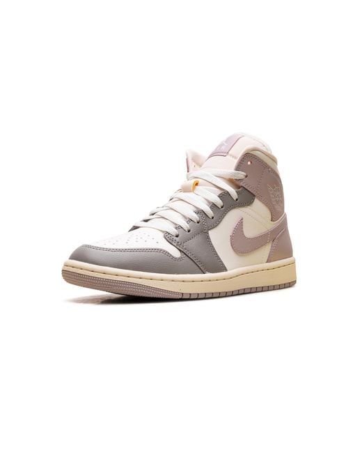 Nike Black Air 1 Mid "Enigma Stone Particle Rose" Bq6472 122"