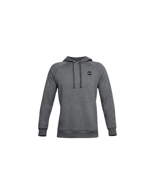 Under Armour Black Rival Fleece Hoodie 1357092 012" for men