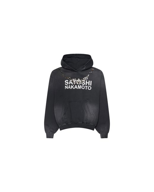 Satoshi Nakamoto Black Ice Hoodie Sat045" for men