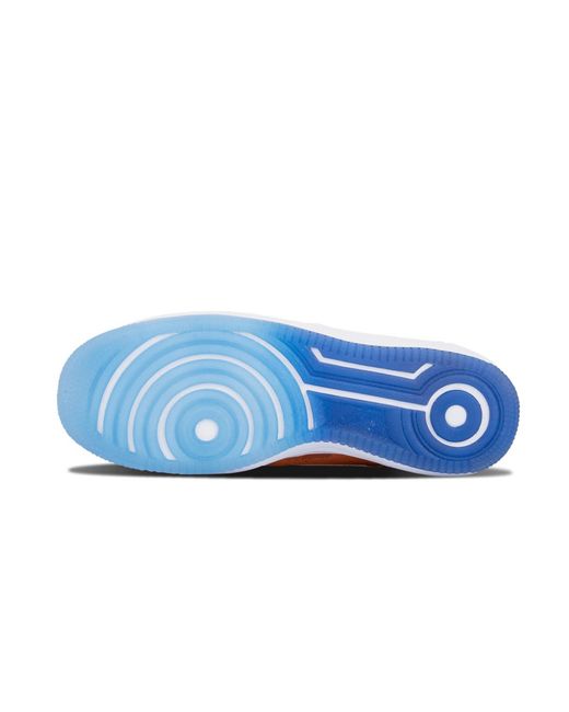 Nike Blue Lunar Force 1 '14 Wc Qs "Basketball" 704009 800" for men