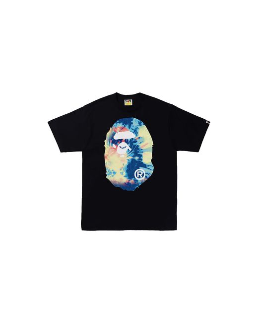A Bathing Ape Black Tie Dye By Bathing Ape T-Shirt 1I30 110 035" for men