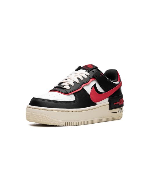 Nike Black Air Force 1 Shadow "University" Dr7883 102"
