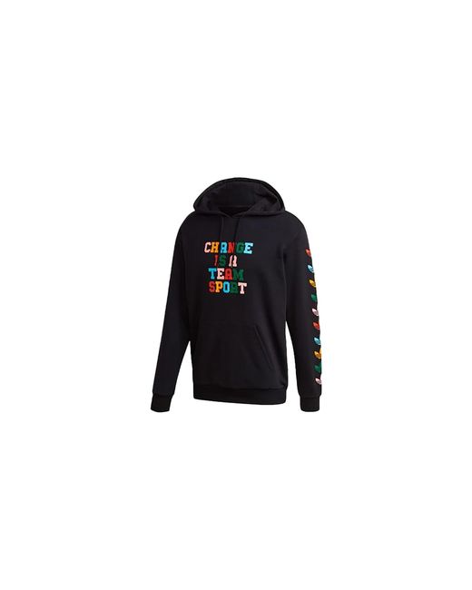 Adidas Black Change Is A Team Sport Hoodie Gp4439" for men