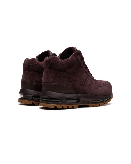 Nike Brown Air Max Goadome "burgundy" Shoes for men