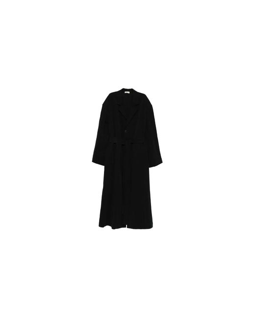 Fear Of God Black Classic Unlined Overcoat Fg25Fw64 644Btn 001" for men