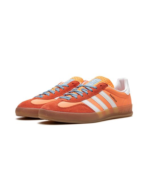 Orange adidas sales shoes