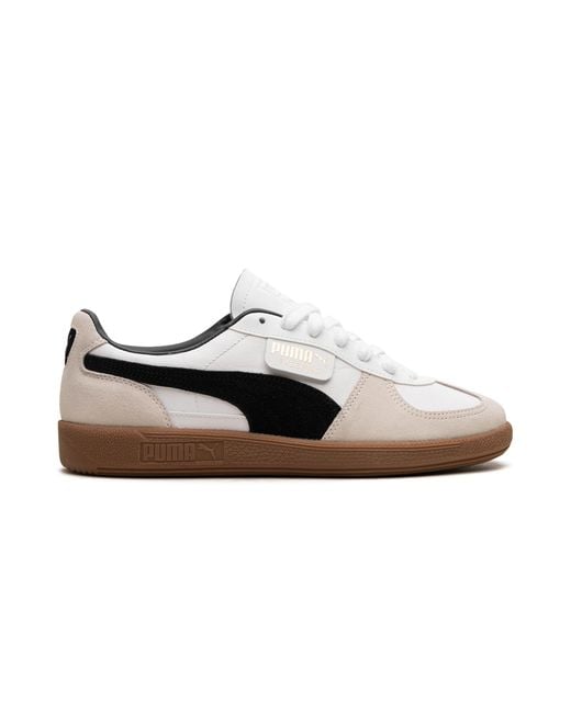 PUMA Black Palermo Leather Vapor Gum" 39646401" for men