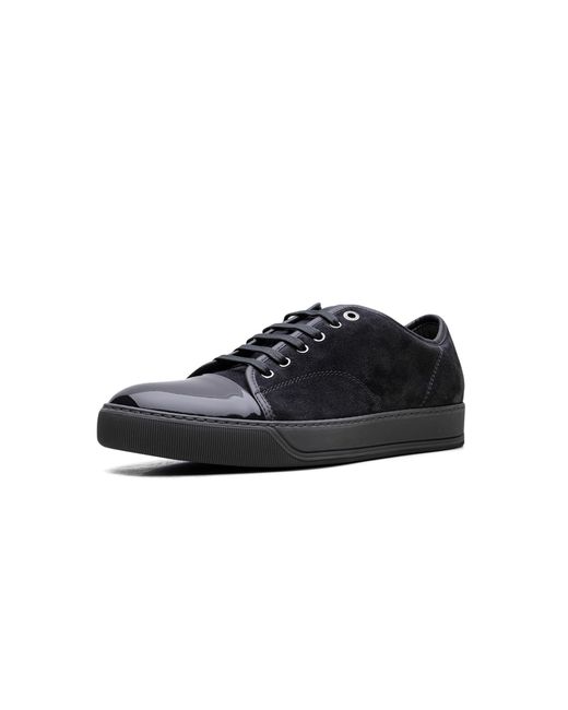 Lanvin Black Dbb1 Suede Sneakers "Asparagus" Fm Skdbb1 Vbal P15 1818" for men