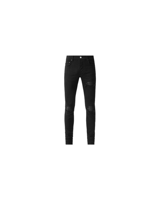 Amiri Black Mx1 Patch Jeans Pxmd001 018" for men