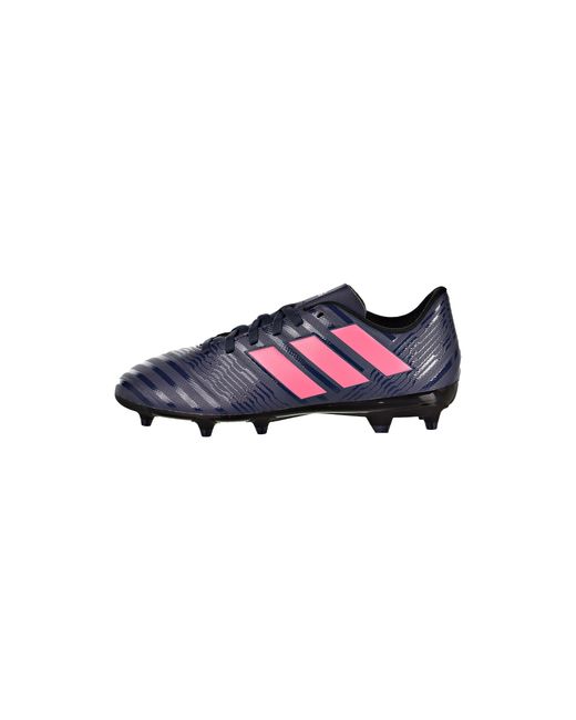 Adidas Black Nemeziz 17.4 Firm Ground Soccer Cleats "Trace Zest" Db2246"