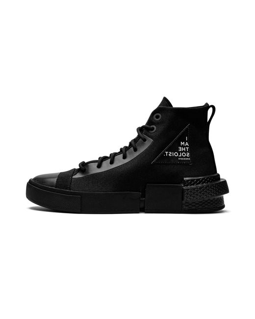 Converse Black All-Star Disrupt Cx Hi "The Soloist" 168213C" for men