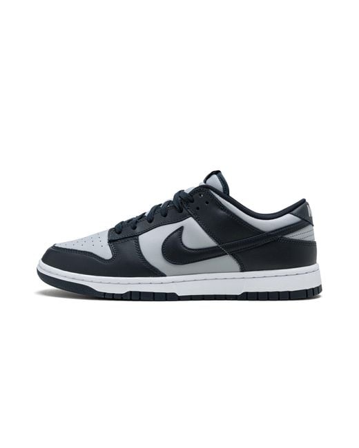 Nike Black Dunk Low "Georgetown" Dd1391 003" for men