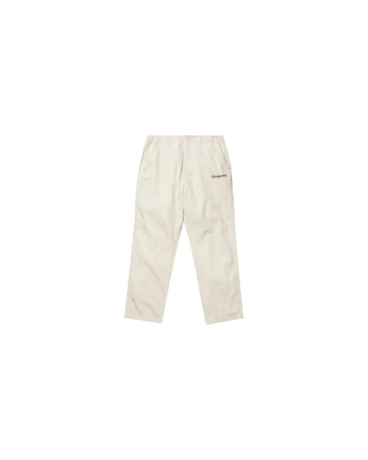 Undefeated Black Carpenter Pants "Ivory" Yc992Wbp" for men