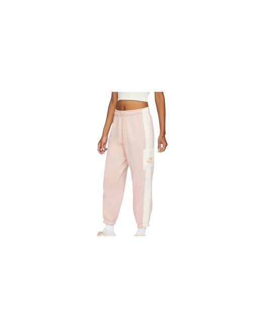 Nike Black Nsw Fleece Jogger Pants Oxford Cashmere" Dd5679 601"