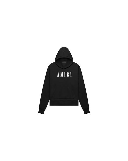 Amiri Black Core Logo Hoodie Pxmjl002 001" for men