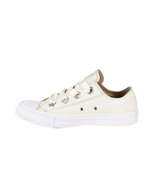 Converse Black Chuck Taylor All Star Big Eyelets Ox "Egret/Vintage Khaki/ 559919C"