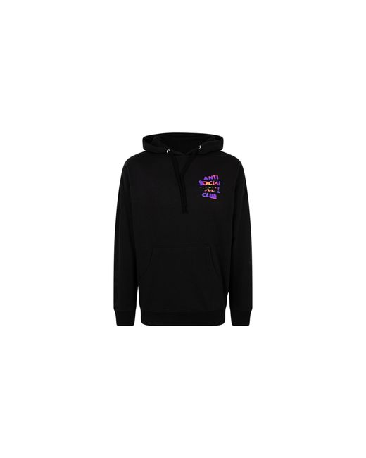 ANTI SOCIAL SOCIAL CLUB Black Lava Hoodie As0269" for men