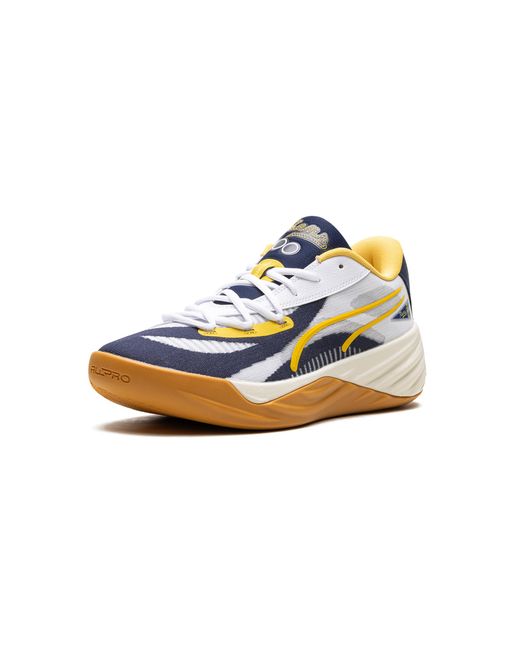 PUMA Black All-Pro Nitro Fives "Harlem Rens 100 Year Anniversary" 379886-01" for men