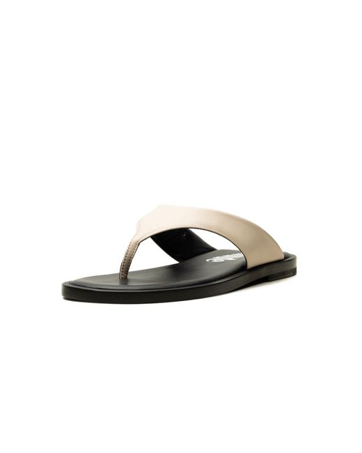 Rhude Black Thong Flip Fops "Off- Rhss24Fo02619273" for men