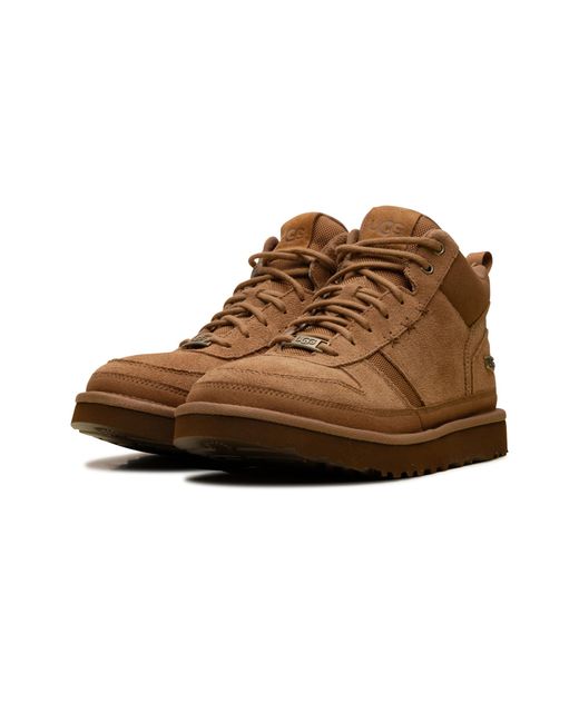 Ugg Brown Highland Hi Heritage Trainer "Chestnut Suede" 1144054 Ctsd" for men