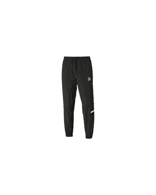 PUMA Black Xtg Winterized Woven Pants 595319 01" for men