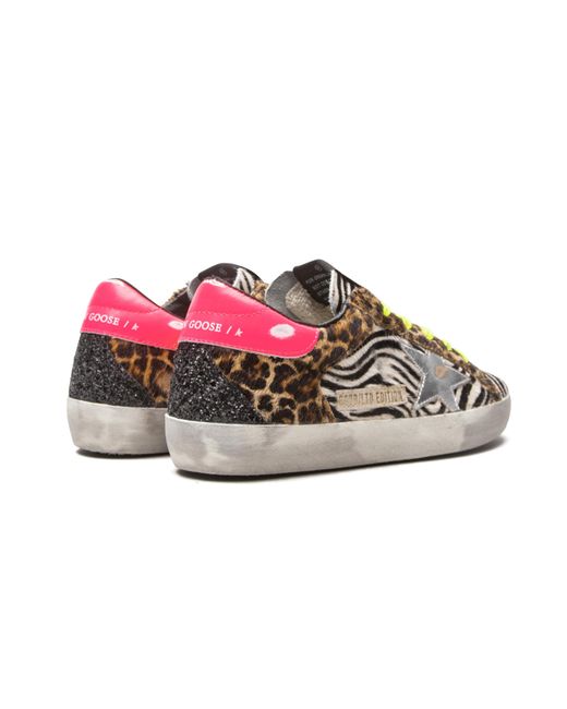 Golden Goose Deluxe Brand Black Super-Star Zebra Multi" Gwf00104F00090880676"